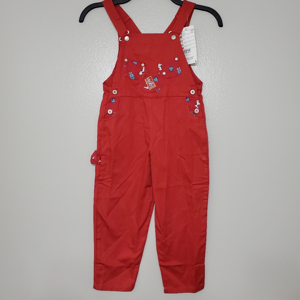 In Extenso Embroidered Overall Denim